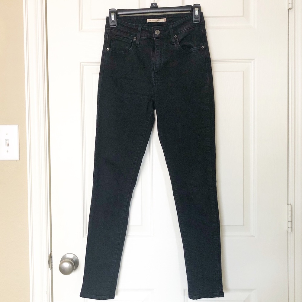 Levi’s 721 Black High Rise Skinny Jeans